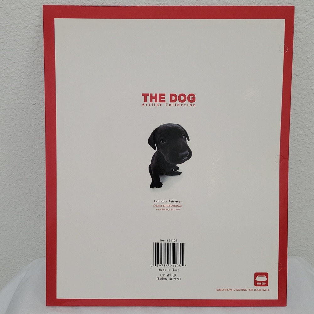 The Dog Artist Collection Lot of 3 2-Pocket Folders Lab Jack Russel Shepherd - Picture 9 of 10